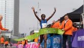 Berlin Half Marathon: Late-entrant Joan Melly takes surprise victory while fellow-Kenyan Gilbert Masai wins