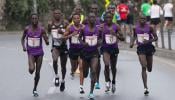 Results: Prague Half Marathon 2018 - Winners Bernard Kimeli 59:47 and Joan Melly 65:05