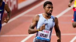Noah Lyles Claims Victory in 100m with Wind-Aided 9.96 Seconds at Bermuda Grand Prix