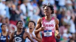 Samuel Ogazi Runs Historic 43.38 NCAA Record at NCAA Championships