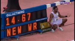Noah Lyles sets 150m World record with 14.67 in Ostrava