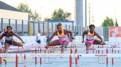 Kerrica Hill and Claudia Hollingsworth break meeting records at Lignano Sabbiadoro
