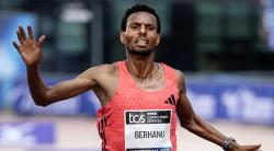 Lemi Berhanu Wins Amsterdam Marathon as 11 Men Break 2:06