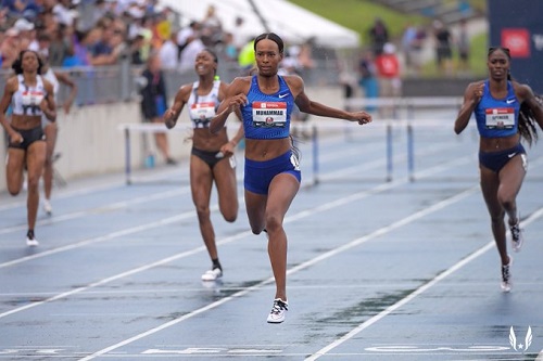 Dalilah Muhammad Sets 400m Hurdles World Record