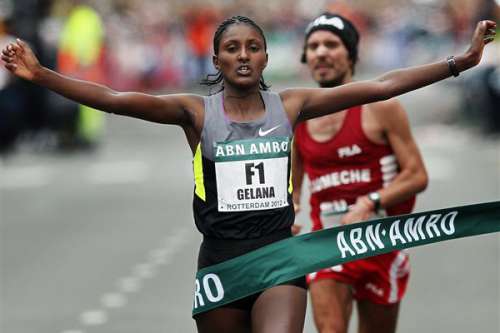 Olympic Champ Gelana Headlines Yokohama Field Watch Athletics