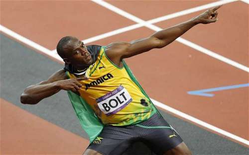 Usain Bolt: image source http://i.telegraph.co.uk