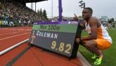 Video: Christian Coleman  sets NCAA 100m Record With 9.82