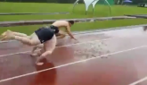 Watch: The Strangest Track and Field Race