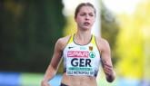 Germany's Gina Luckenkemper kicks off season with 7.11 to equal Murielle Ahoure's world-lead in the 60m