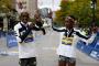Benson Kipruto and Diana Kipyogei take the honours at the Boston Marathon