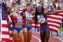 U.S. women stuns Jamaica to win 4x100m world championships gold