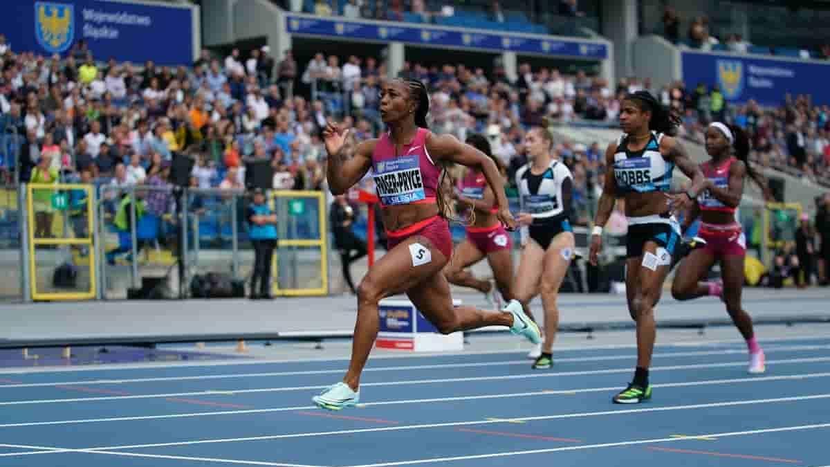 FraserPryce Clocks 100m World Lead at Diamond League Meet in Silesia