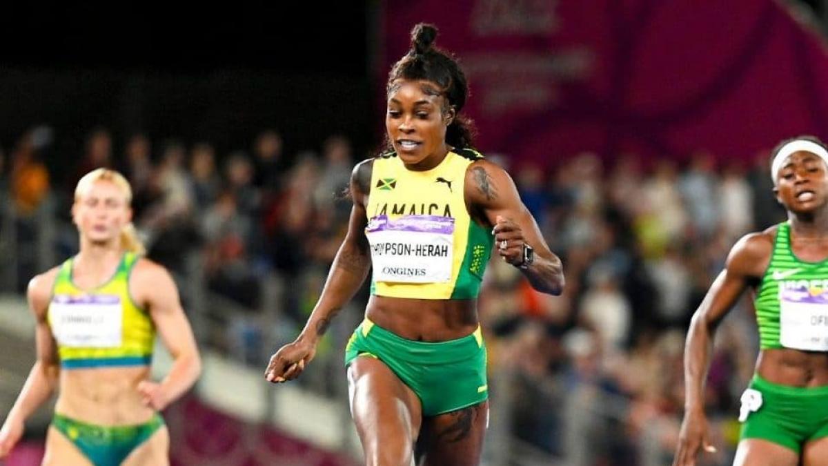 Commonwealth Games Women's 200m Results Elaine ThompsonHerah Takes