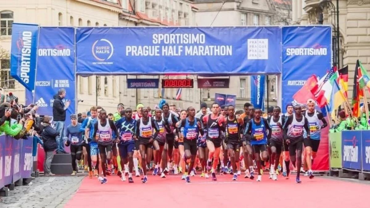 Prague Half Marathon Men's and Women's Elite Fields Watch Athletics