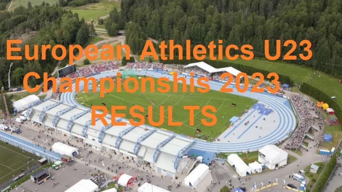 Results European Athletics U23 Championships 2023 Watch Athletics