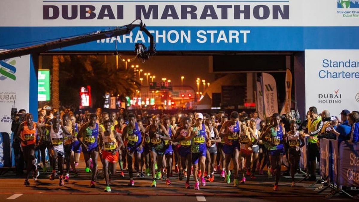 Elite Runners Gear Up for Thrilling Showdown at Dubai Marathon 2024 Watch Athletics