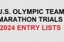 The 2024 U.S. Olympic Team Marathon Trials Entry Lists