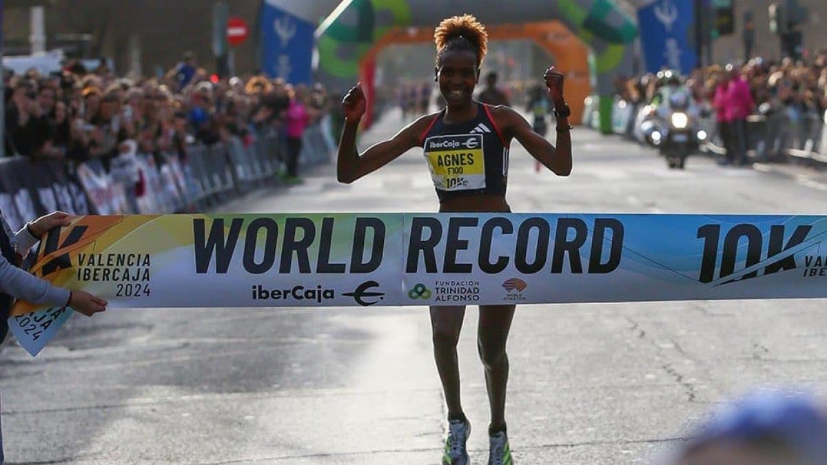 Agnes Ngetich Smashes Women-Only 10km World Record at Adizero Road to