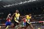 Oblique Seville storms to 100m world title in Tokyo as Jamaica takes 1–2
