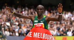 Eliud Kipchoge Wins Melbourne Marathon in Course Record of 2:09:10