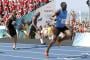 Usain Bolt Wins 100m at the Beach in Rio De Janero