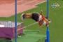 Stunning Pole Vault Performance by European Championships Mascot Berlino