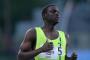 Kirani James Wins Rabat 400m with borrowed spikes from an athlete