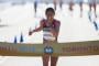 Maria Gonzales of Mexico wins 20K race walk gold and colapses after finish 