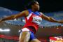 Cuba's Denia Caballero beats Perkovic in the women's discus throw final