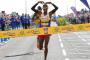 Mo Farah runs the fastest 1/2 marathon ever  by a European to beat Kenya's Stanley Biwott 