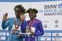 Eliud Kipchoge and Gladys  Cherono win Berlin Marathon
