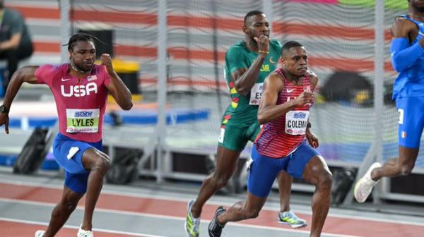 Christian Coleman Dominates 60m Final at World Athletics Indoor Championships