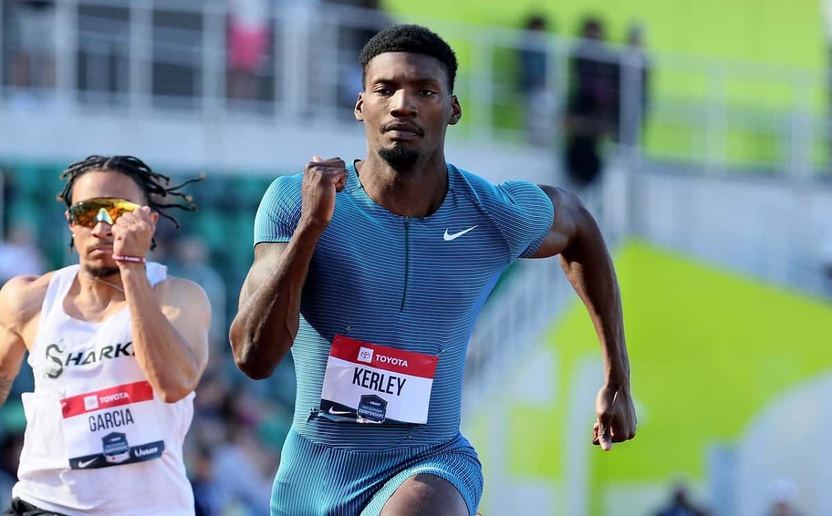 Fredy Kerely wins USA Track and Field 100m Title in Eugene Watch Athletics
